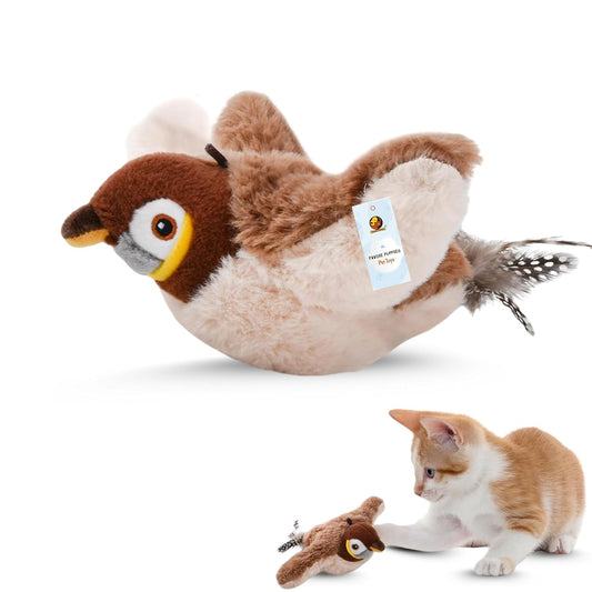 Flapping Sparrow Interactive Cat Toy™