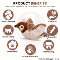 Flapping Sparrow Interactive Cat Toy™